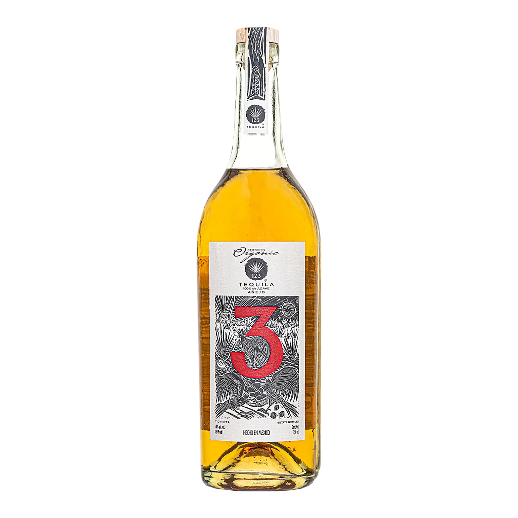 123 Organic Tequila No. 3 Añejo