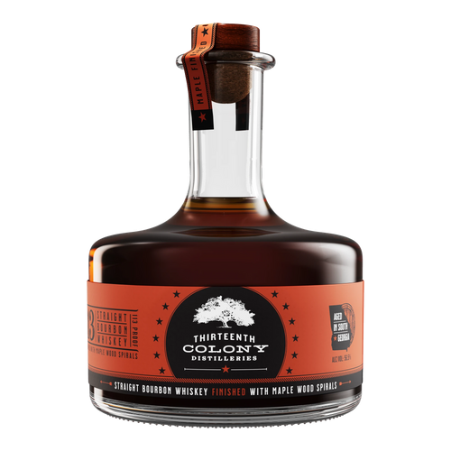 13th colony maple wood finished bourbon whiskey 113 proof