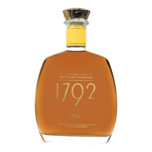 1792 bottled in bond kentucky straight bourbon whiskey fred signature