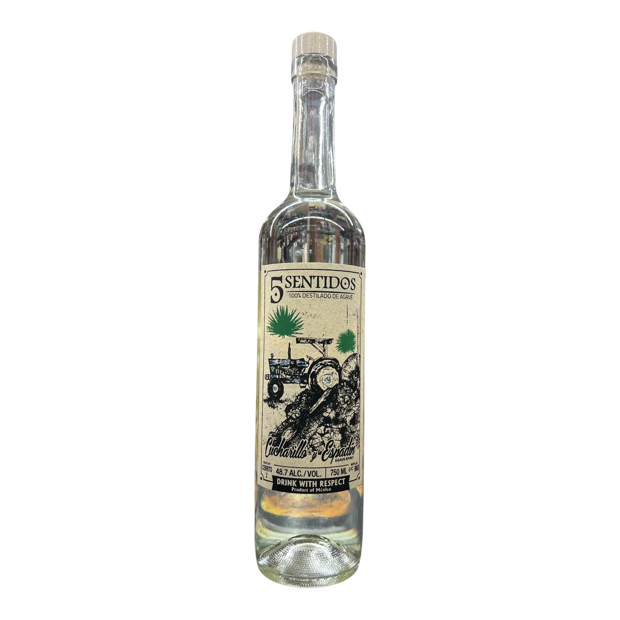 5 Sentidos Ancho Mezcal