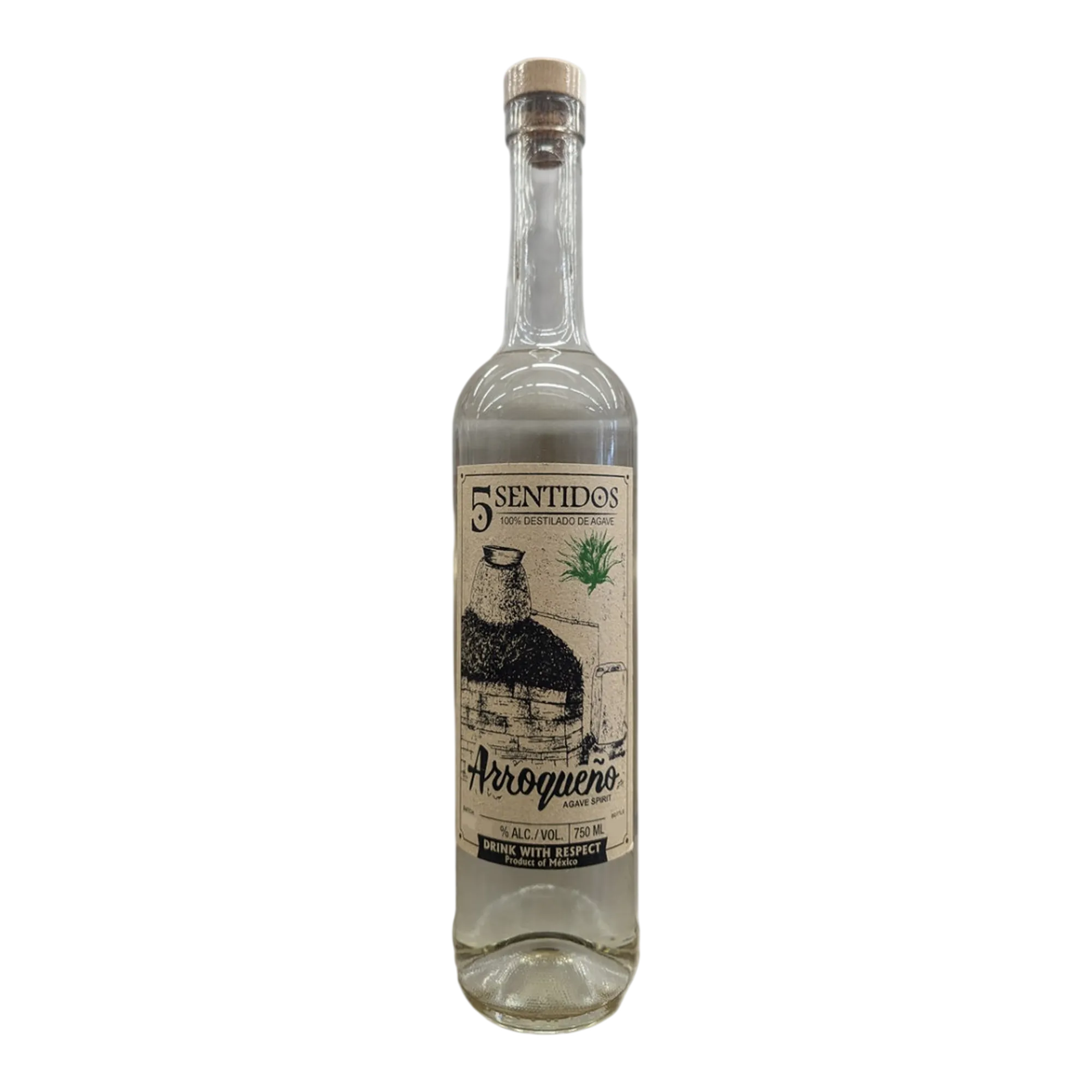 5 Sentidos Arroqueño Mezcal