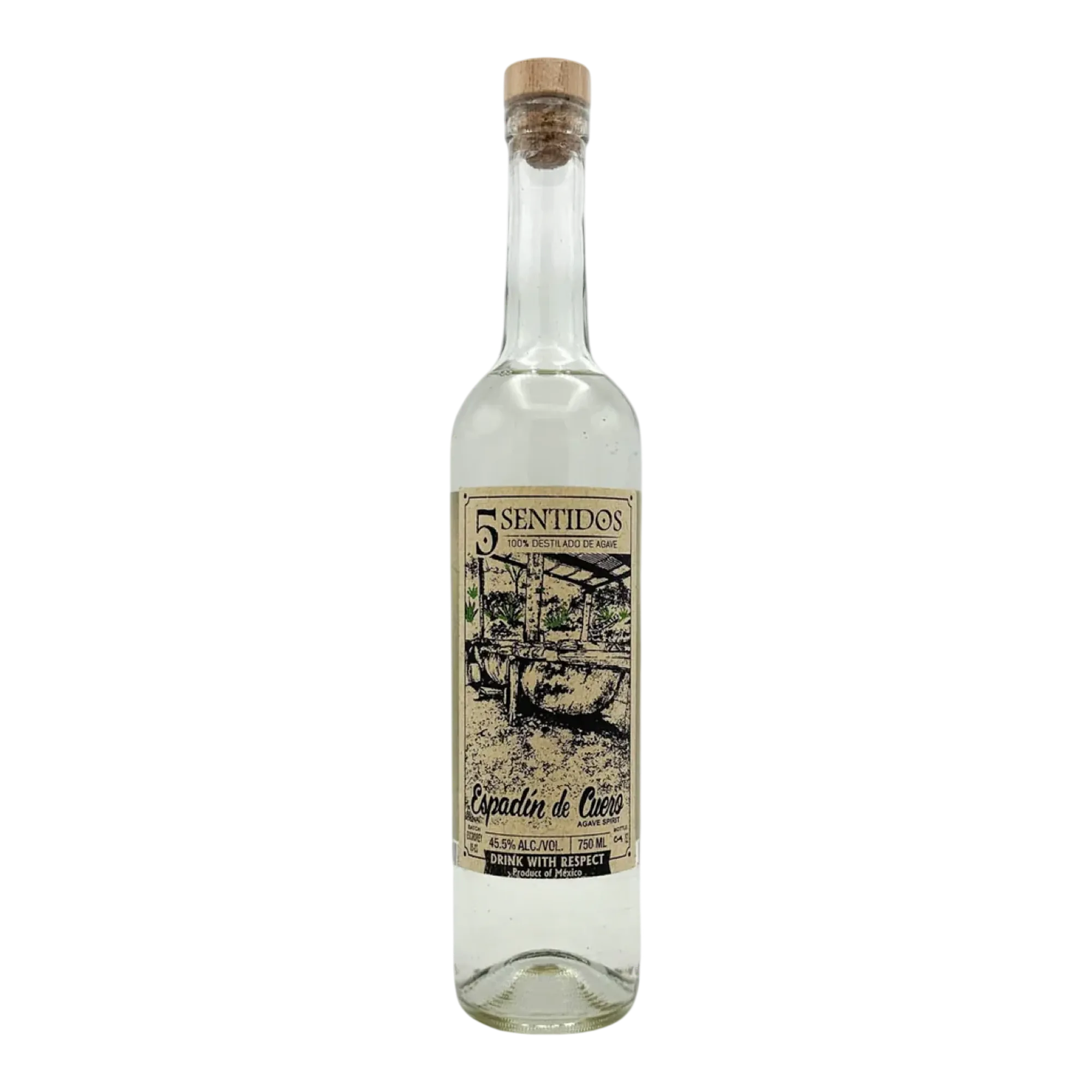 5 Sentidos Espadín con Mandarino Mezcal