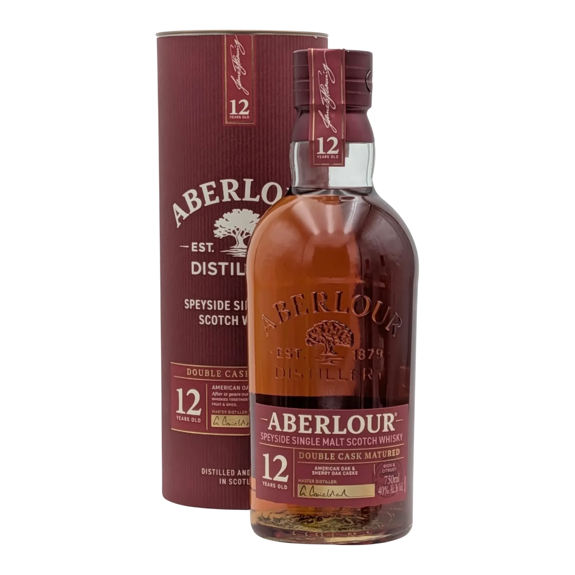 Aberlour 12 Year Old Double Cask Matured Speyside Single Malt Scotch Whisky