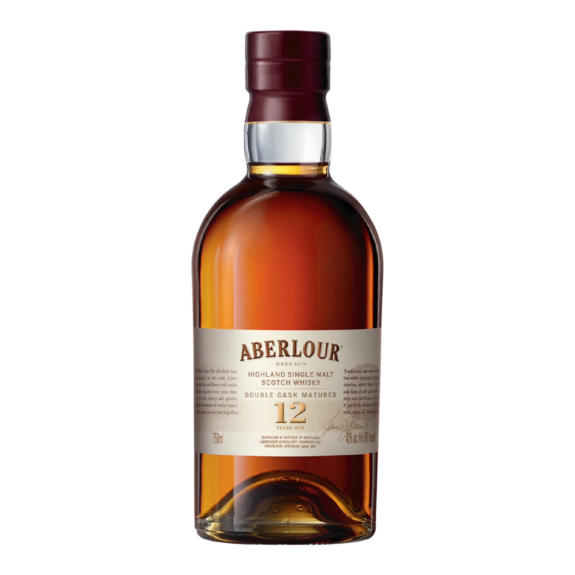 Aberlour 12 Year Old Speyside Single Malt Scotch Whisky 96 Proof