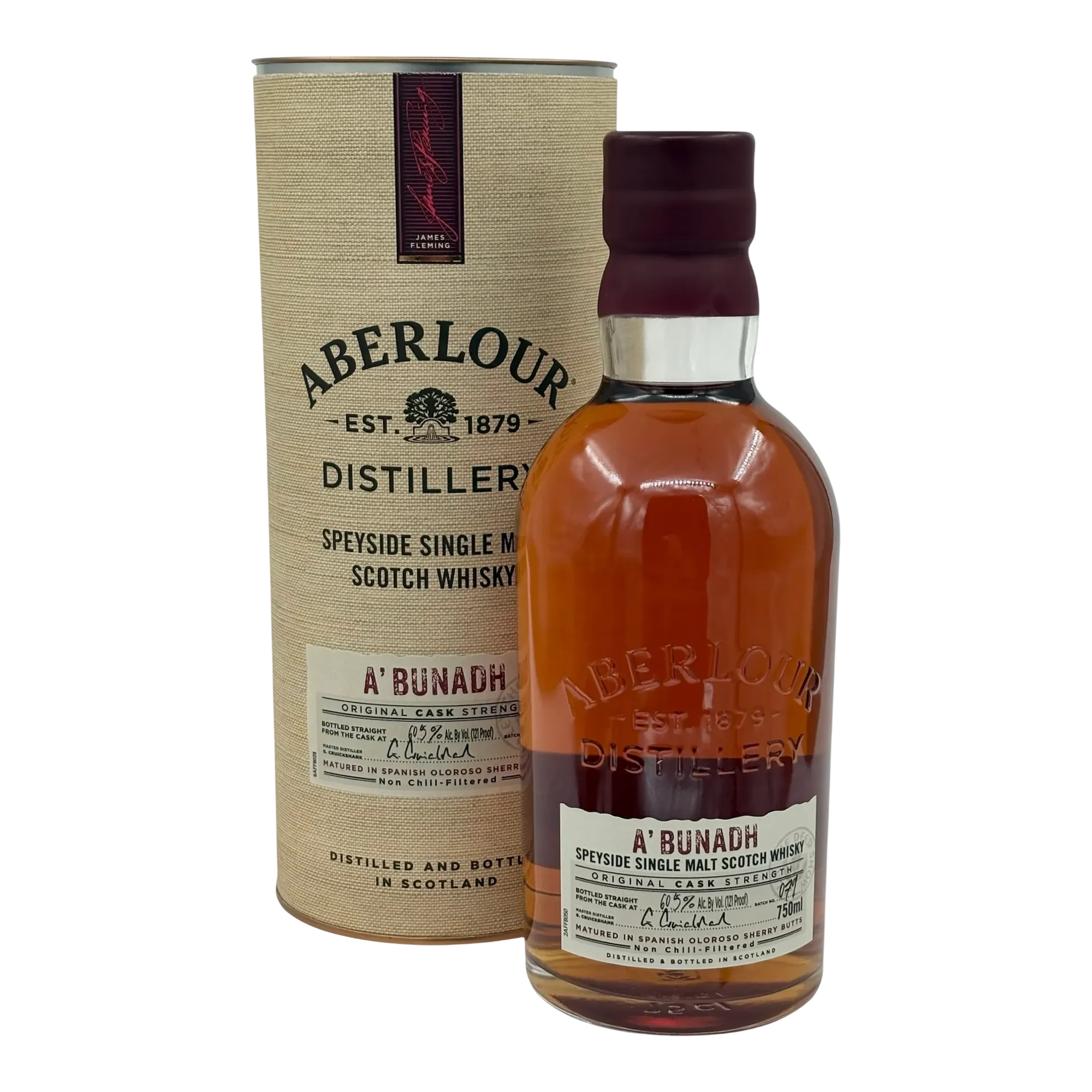 Aberlour A’Bunadh Cask Strength Speyside Single Malt Scotch Whisky