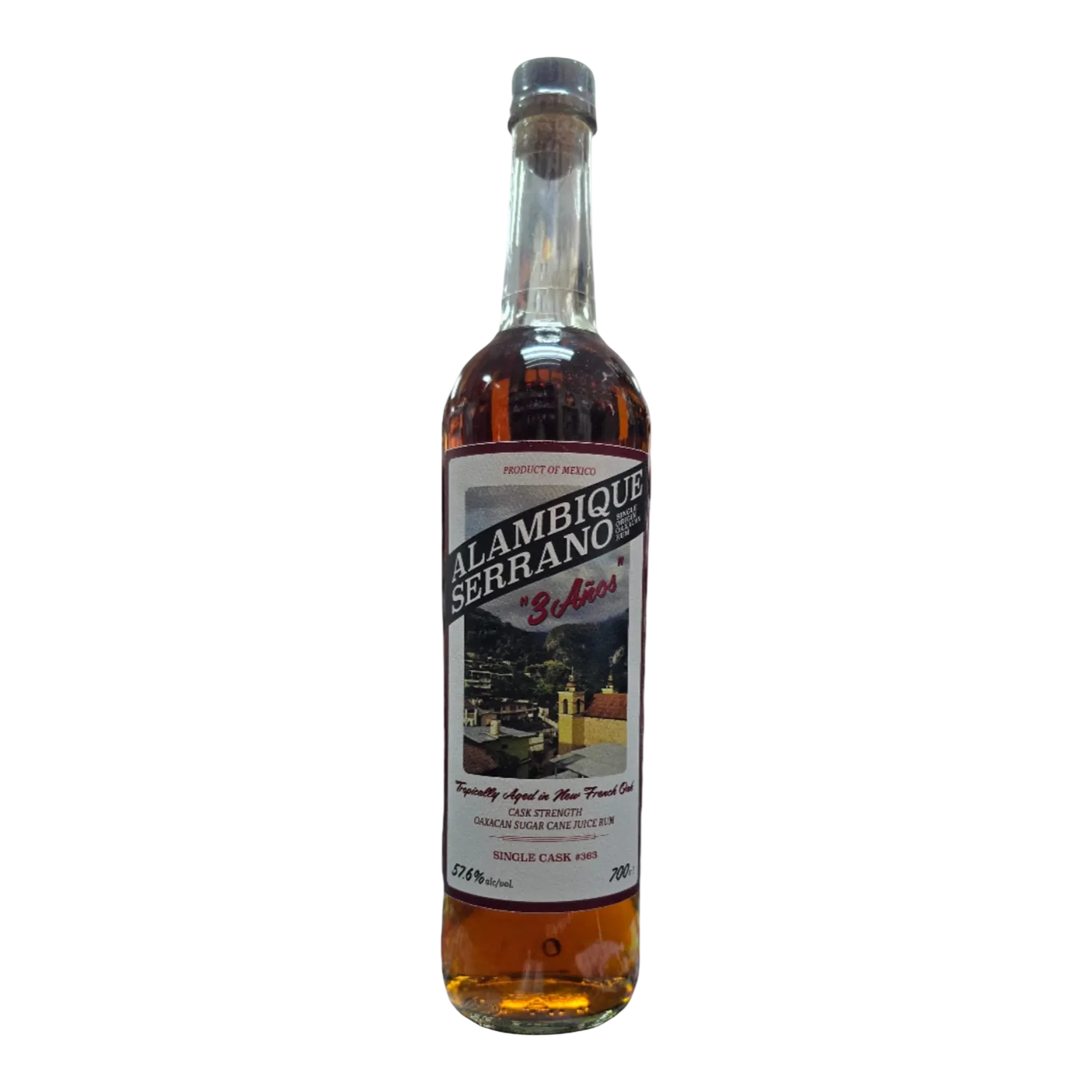 Alambique Serrano 4 Year Old Single Cask #363 Rum