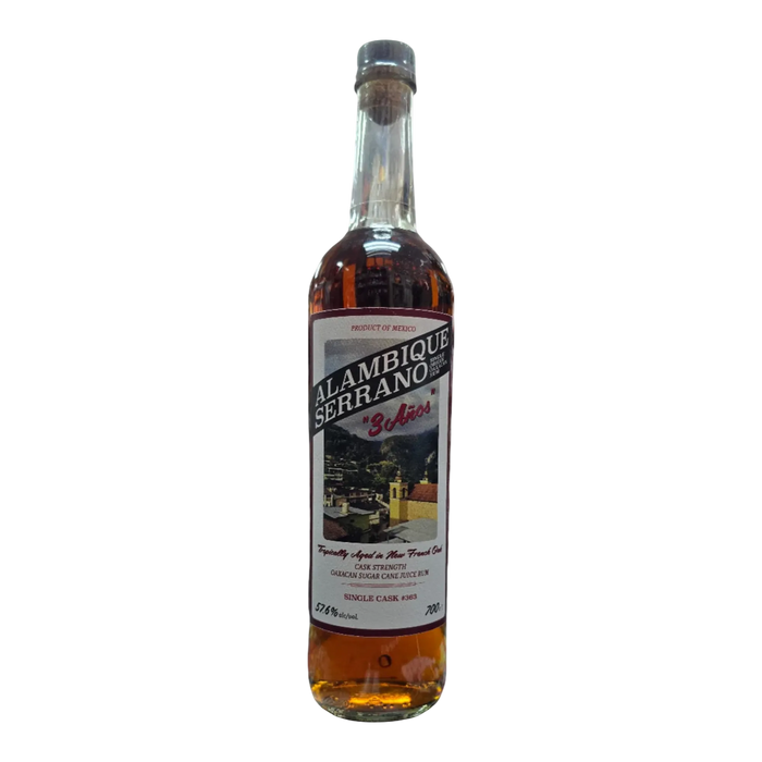 Alambique Serrano 4 Year Old Single Cask #363 Rum