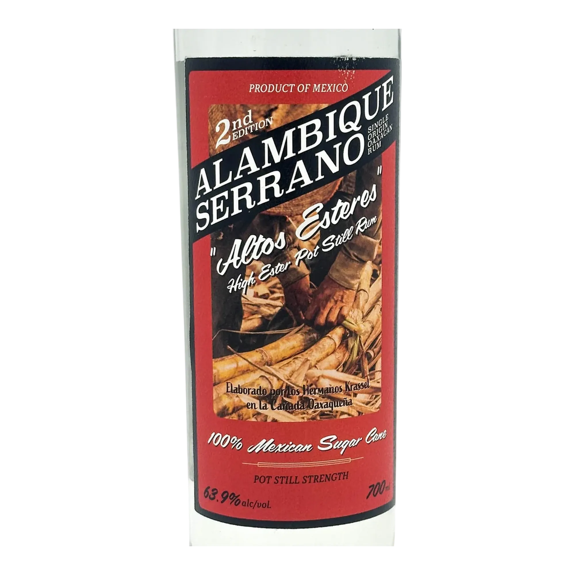 Alambique Serrano Altos Ésteres Rum