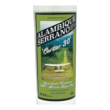 Alambique Serrano Cartier 30 Rum