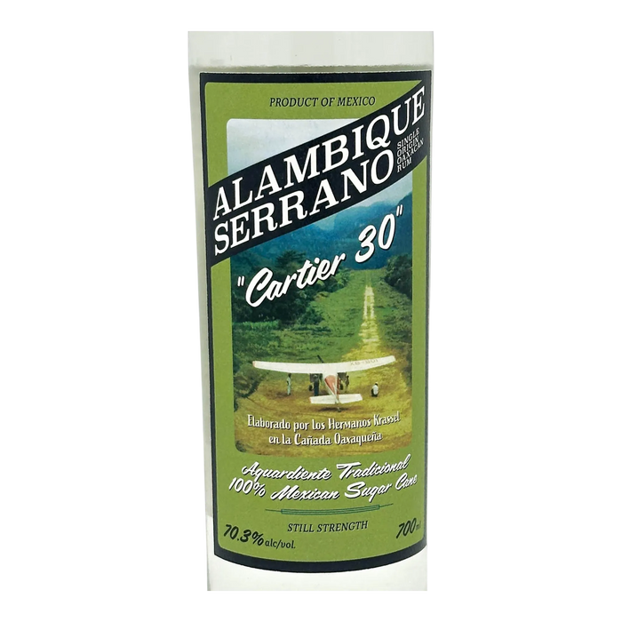 Alambique Serrano Cartier 30 Rum