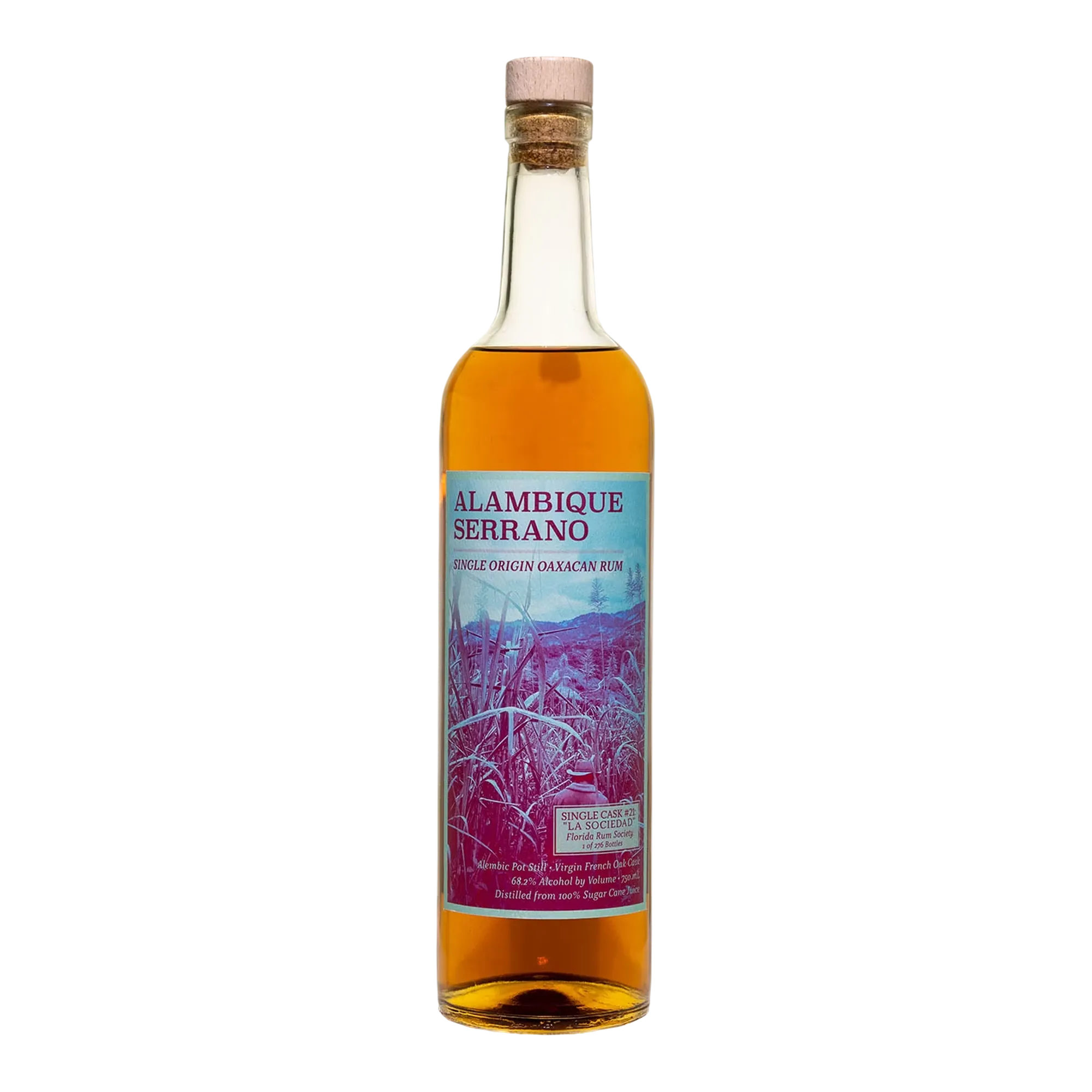 Alambique Serrano Florida Rum Society Single Cask Rum
