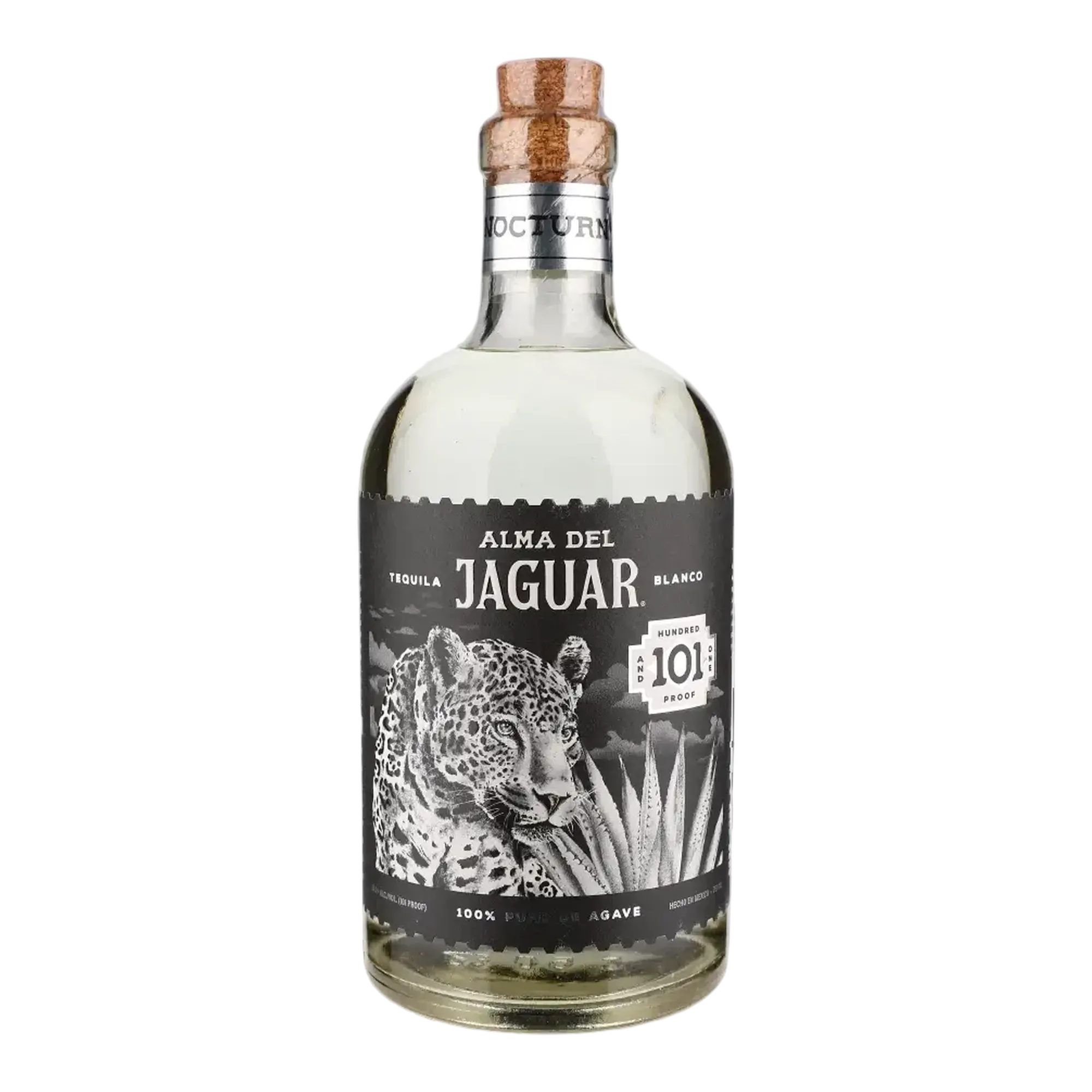 Alma del Jaguar Nocturna 101 High Proof Blanco Tequila