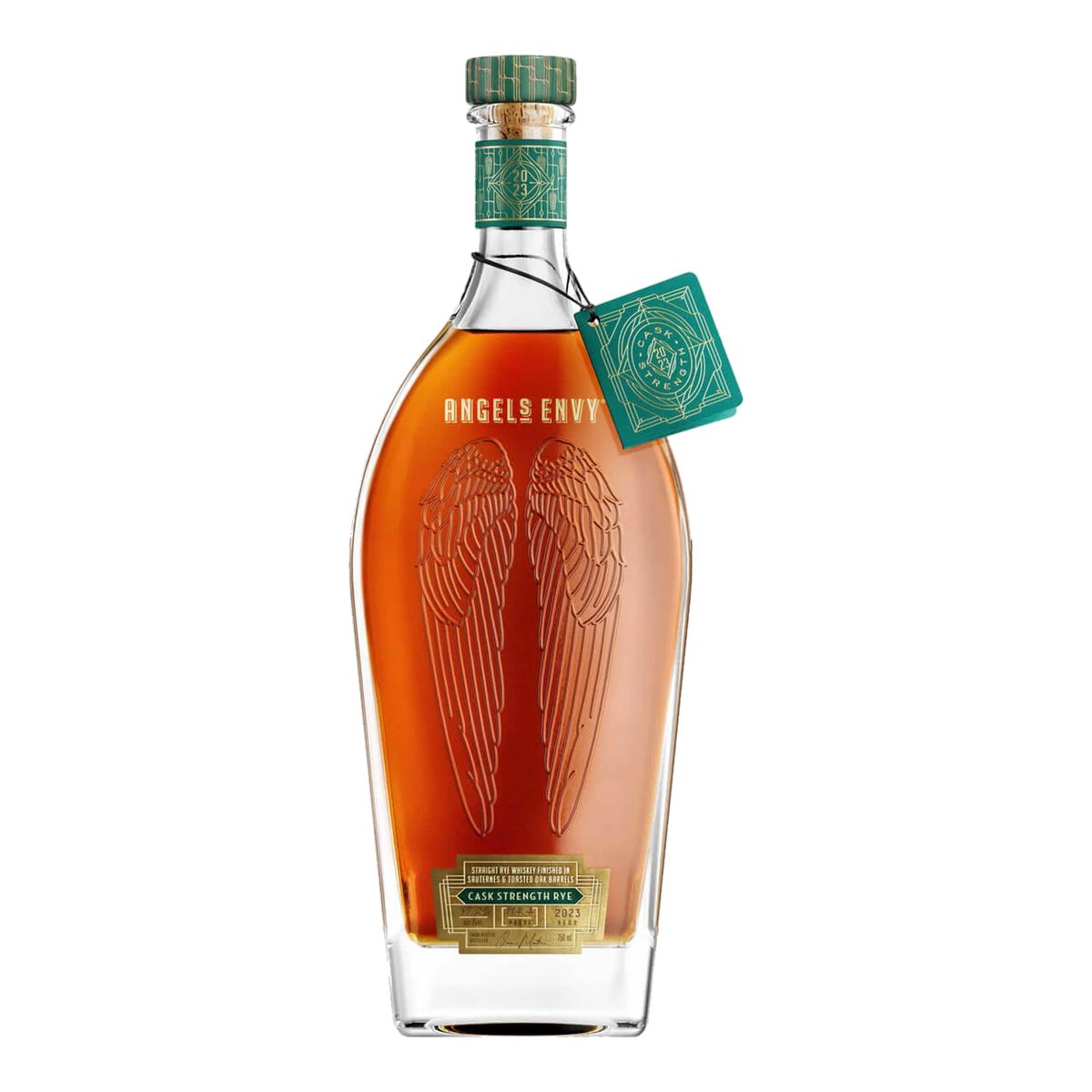 angel s envy 2023 cask strength rye finished in sauternes and toasted oak barrels