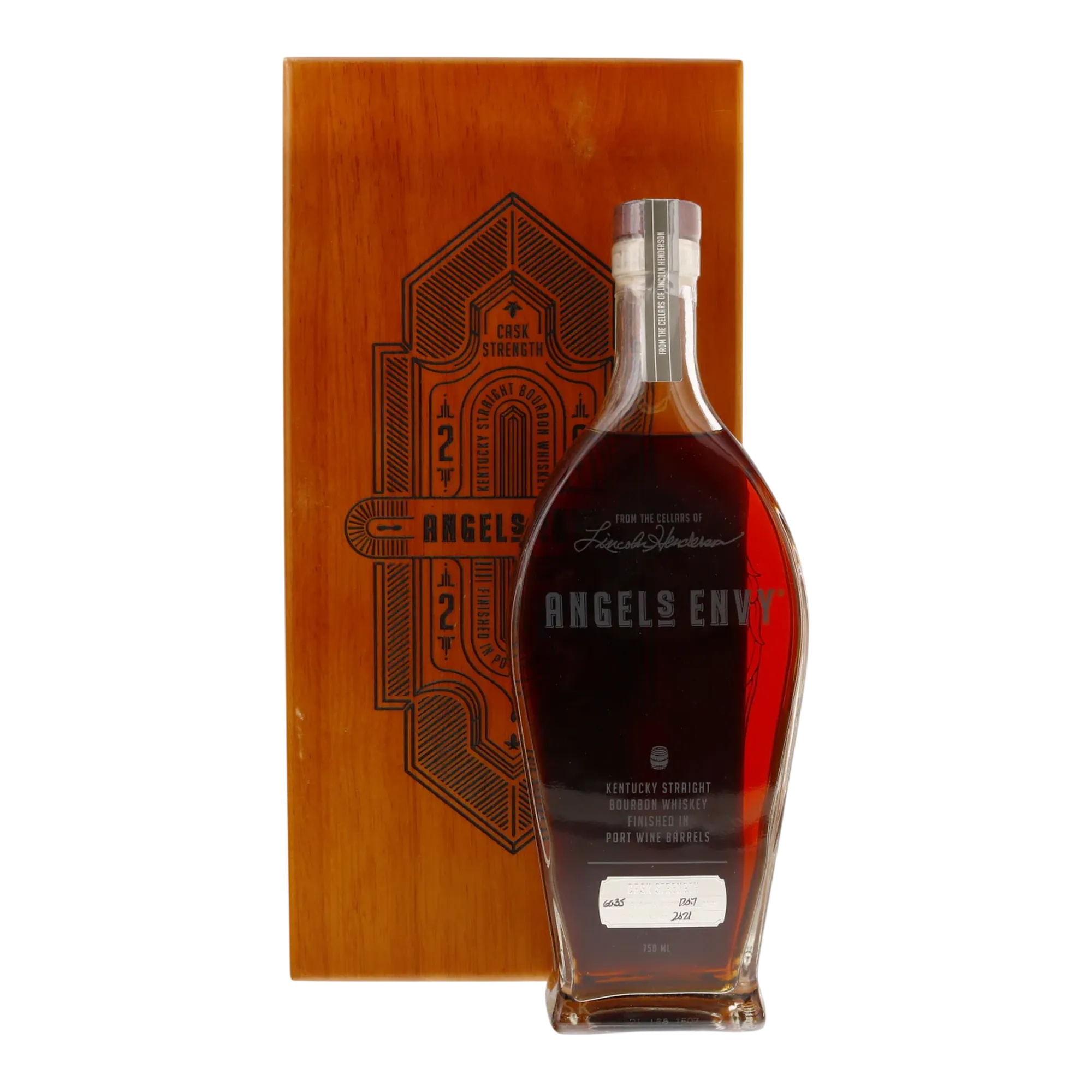Angel’s Envy 2021 Cask Strength Port Wine Barrel Finished Bourbon Whiskey