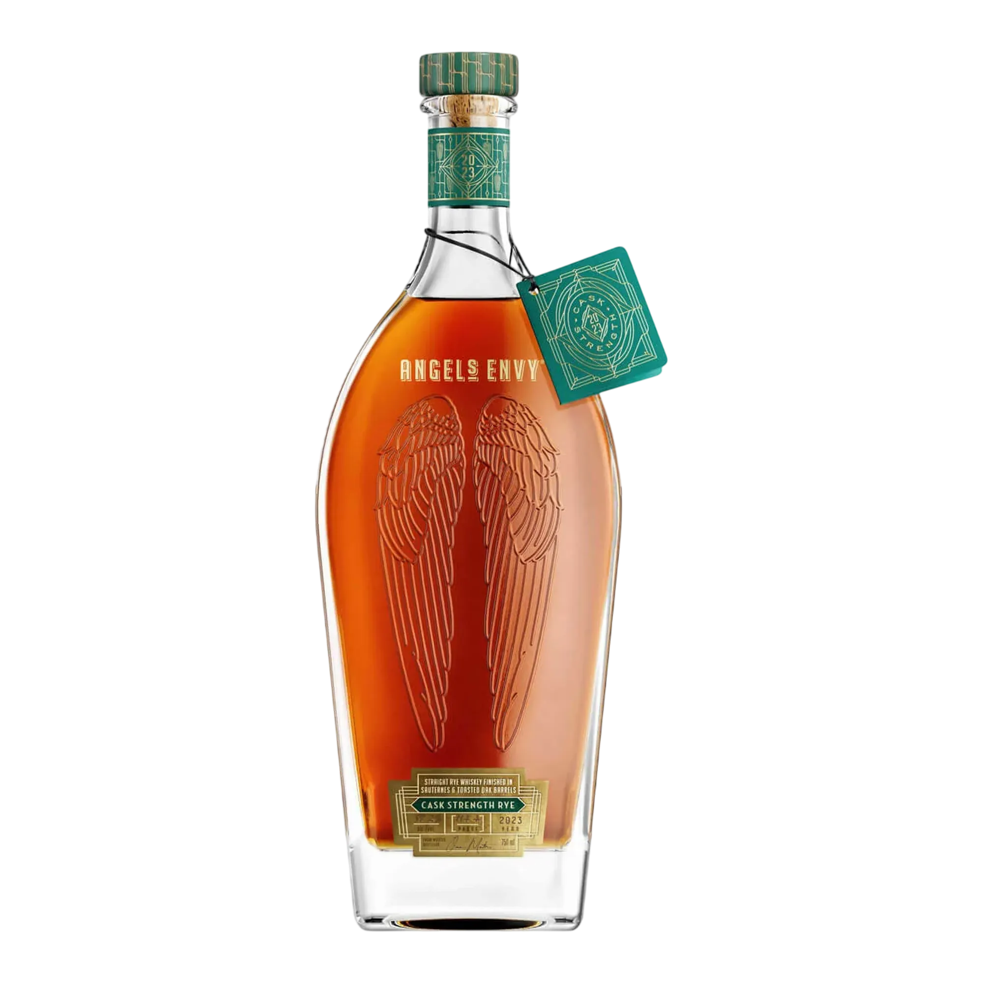 Angel’s Envy 2023 Cask Strength Rye Finished in Sauternes and Toasted Oak Barrels