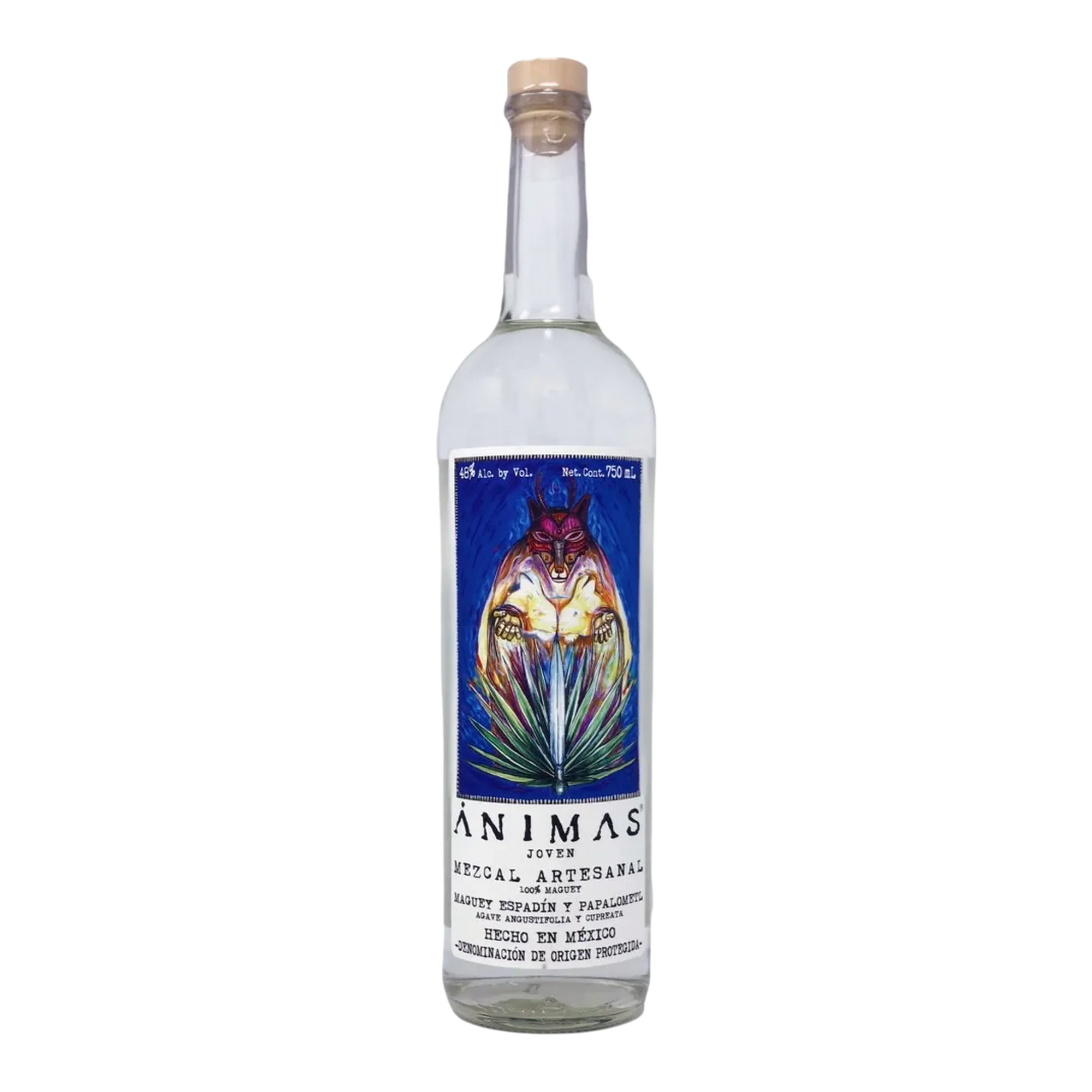 Ánimas Espadín y Papalote Ensamble Mezcal