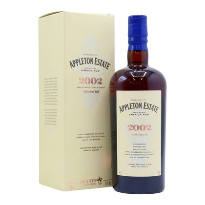 Appleton Estate Hearts Collection 2002 20 Year Old Jamaican Rum