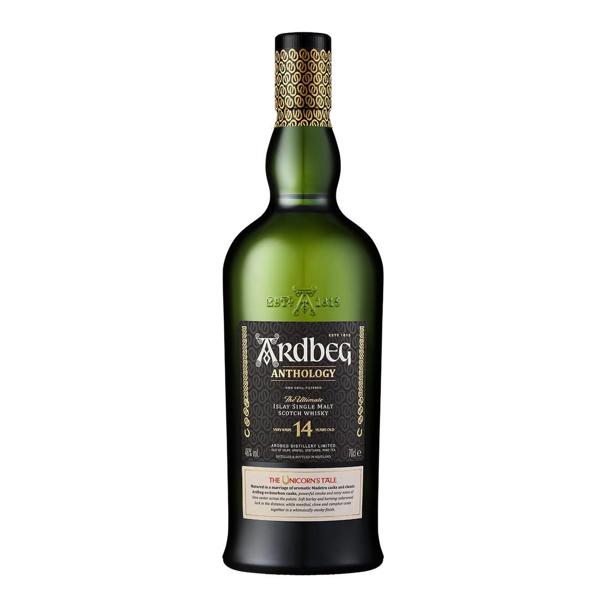 ardbeg anthology the unicorn s tale 14 year old islay single malt scotch whisky