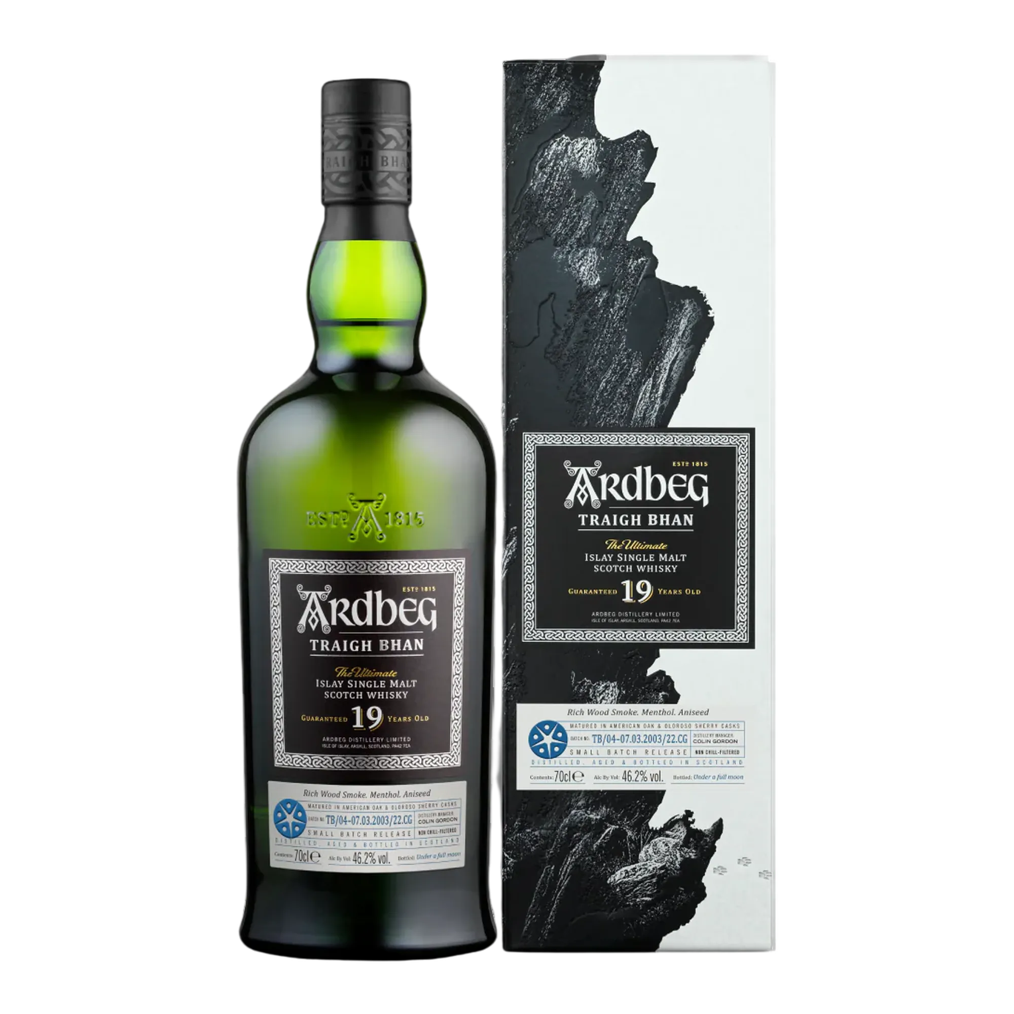 Ardbeg Traigh Bhan 19 Year Old Islay Single Malt Scotch Whisky