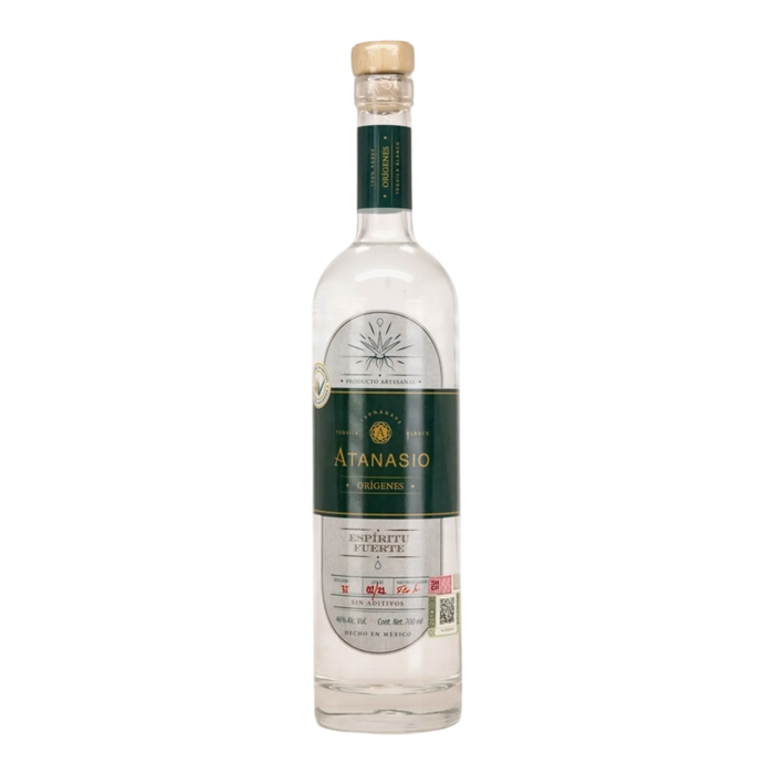 Atanasio Orígenes Fibras & Fuego Blanco Tequila