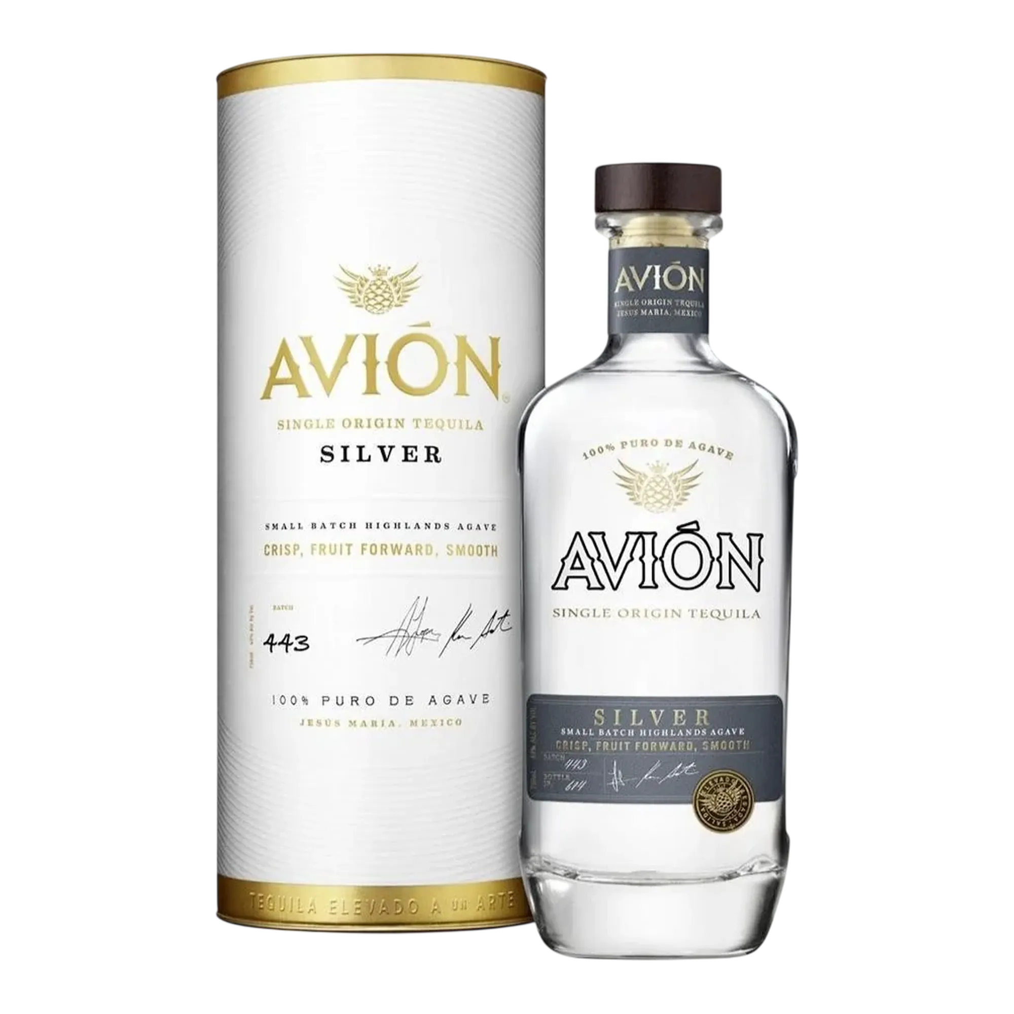 Avión Silver Tequila