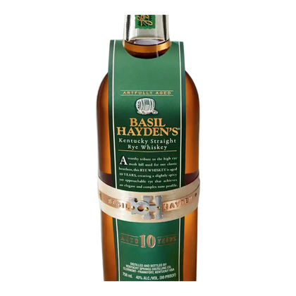 Basil Hayden 10 Year Old Kentucky Straight Rye Whiskey