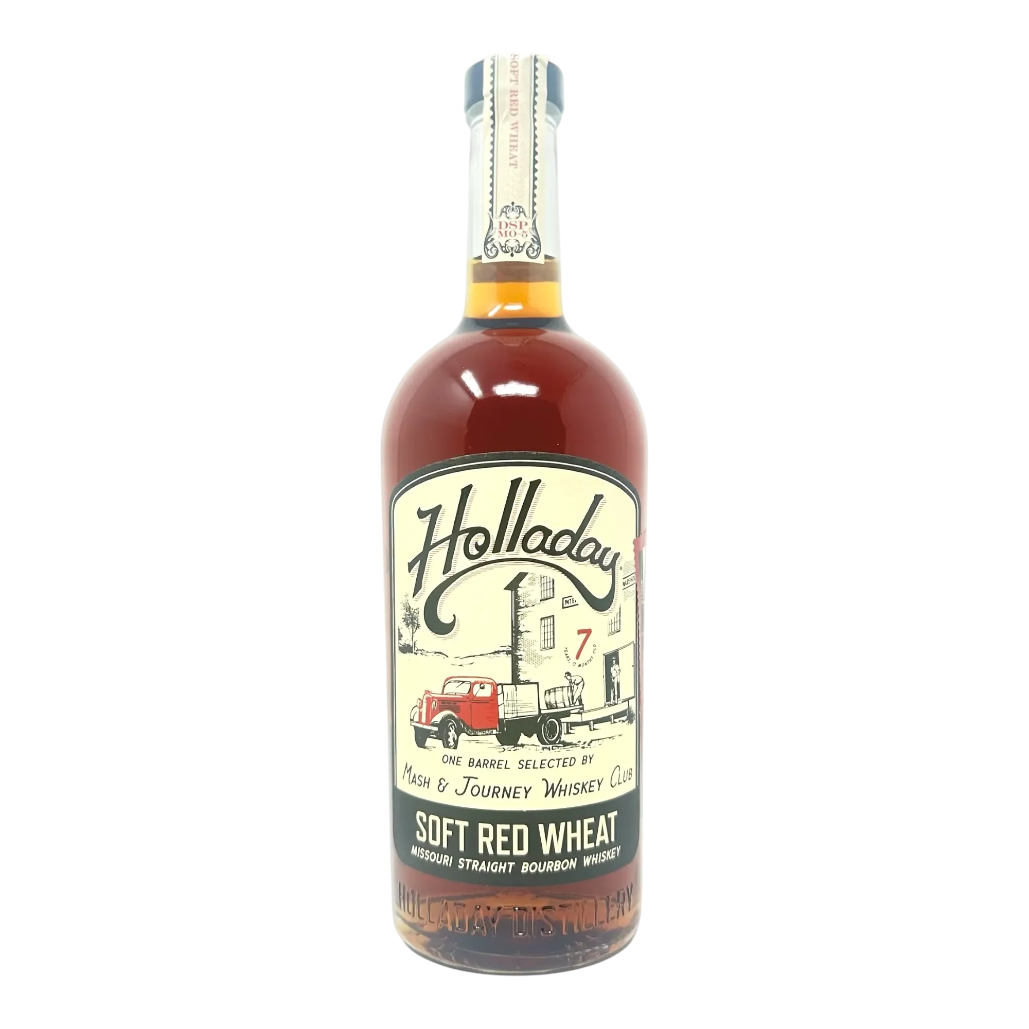 Ben Holladay Soft Red Wheat Bottled-in-Bond Bourbon Whiskey