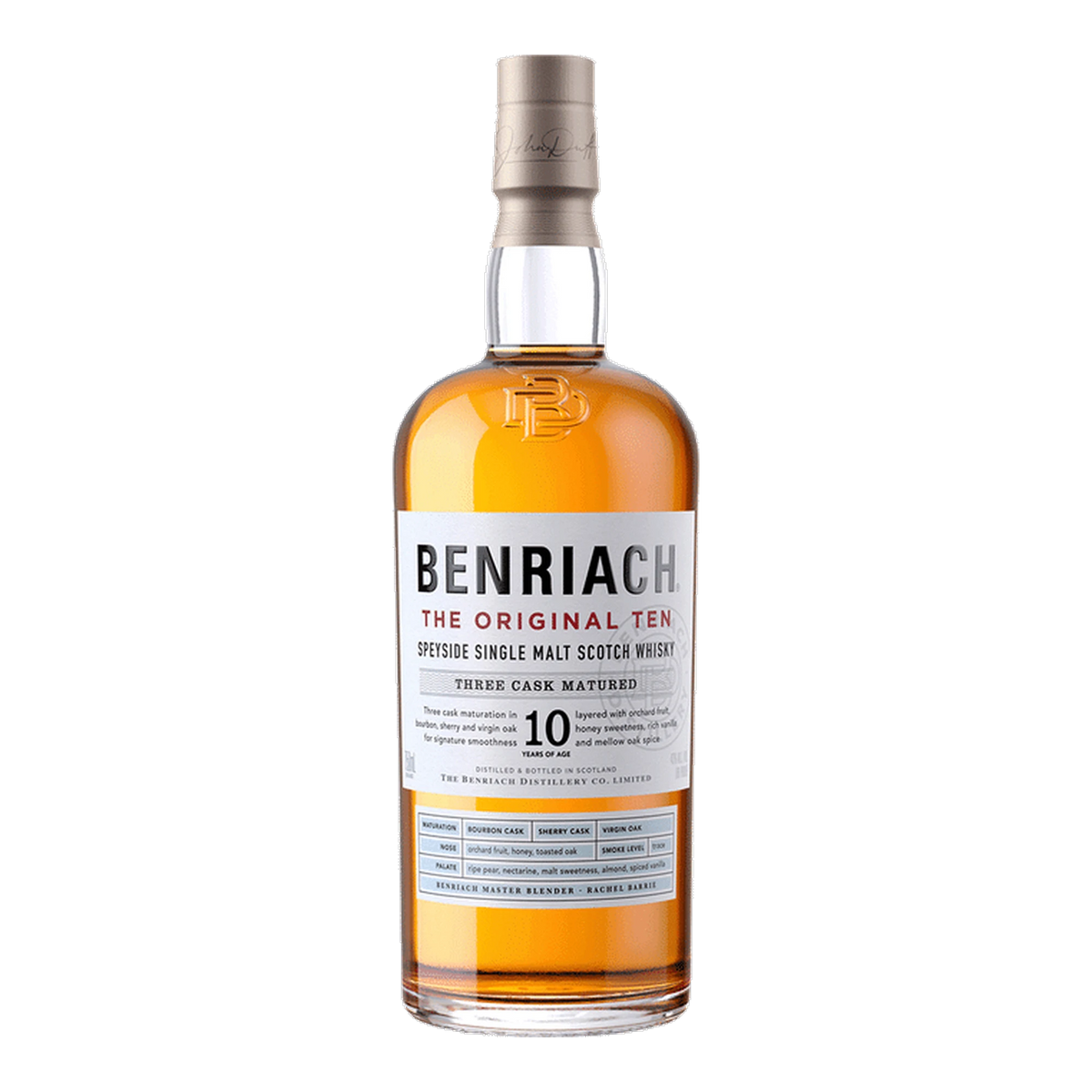 benriach the original ten 10 year old speyside single malt scotch whisky 86 proof