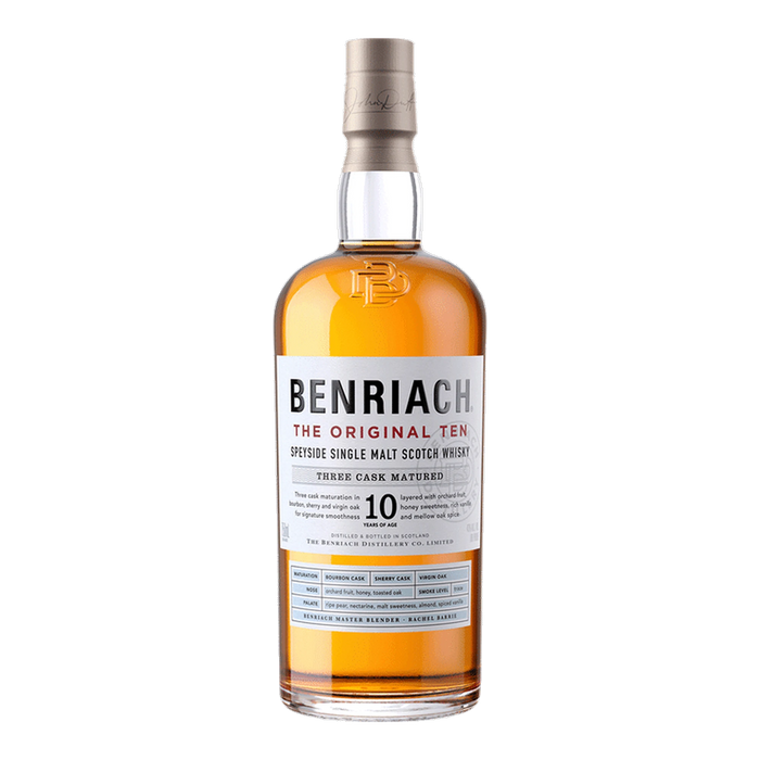 benriach the original ten 10 year old speyside single malt scotch whisky 86 proof