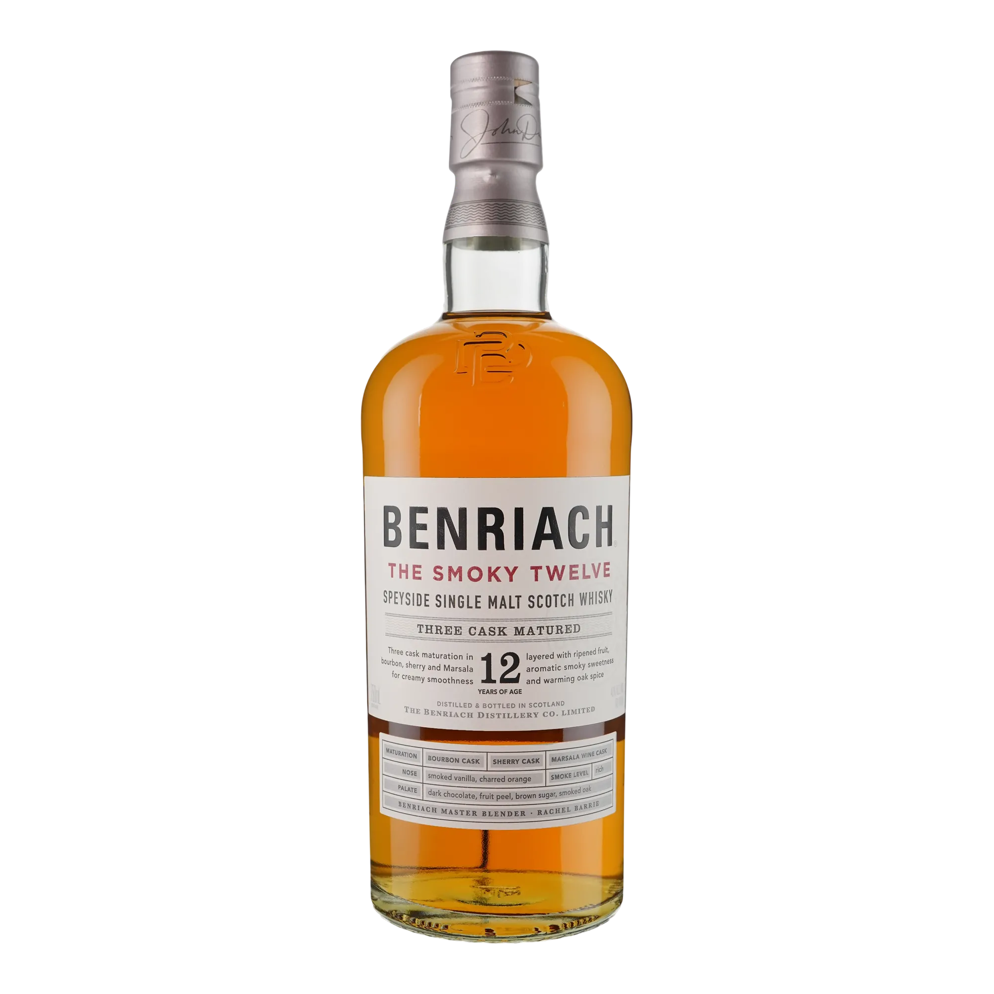 Benriach The Smoky Twelve 12 Year Old Speyside Single Malt Scotch Whisky