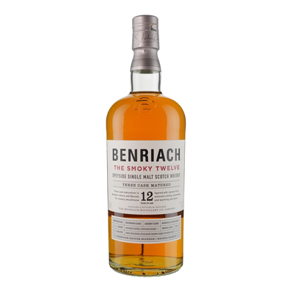 Benriach The Smoky Twelve 12 Year Old Speyside Single Malt Scotch Whisky