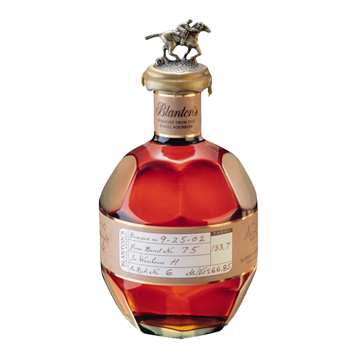blanton s straight from the barrel bourbon whiskey