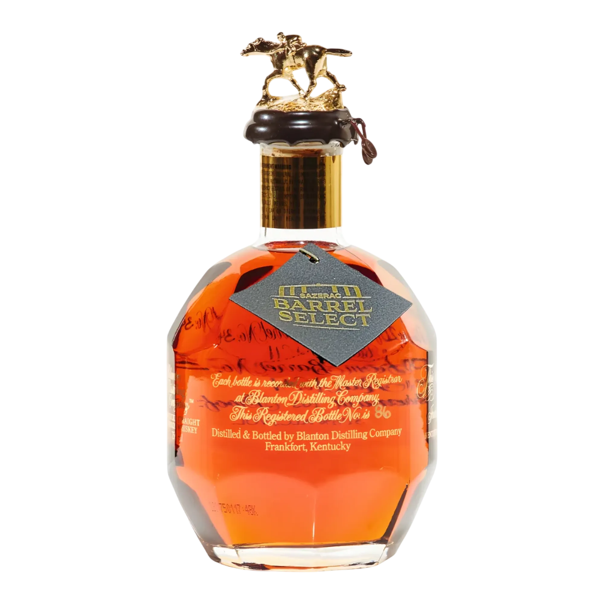 Blanton’s Original Single Barrel Bourbon Whiskey
