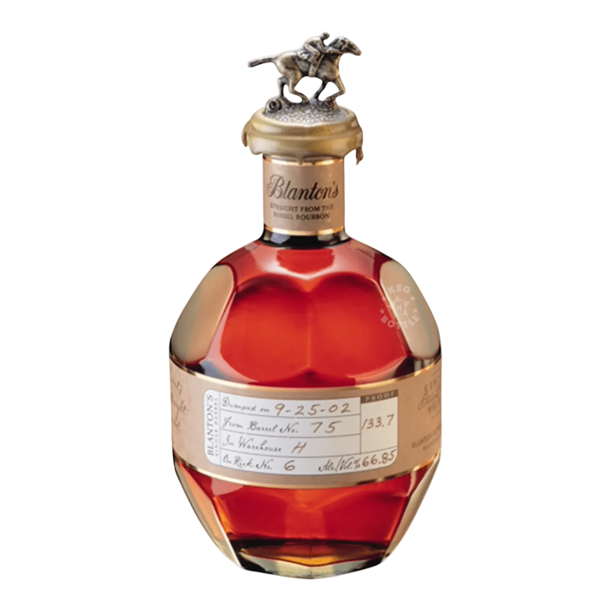 Blanton’s Straight From the Barrel Bourbon Whiskey