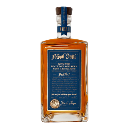 Blood Oath Pact No. 7 Kentucky Straight Bourbon Whiskey