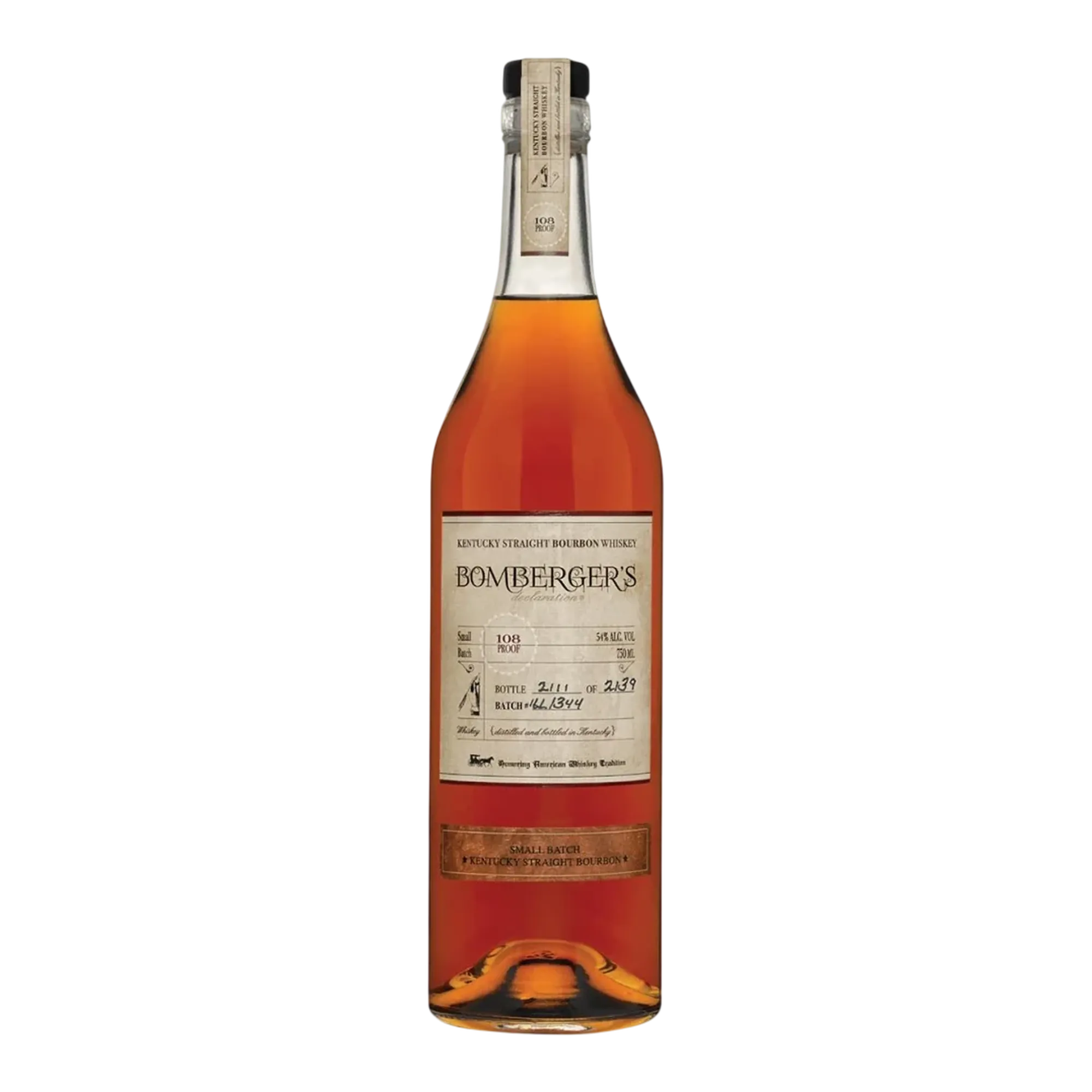Bomberger’s Declaration Small Batch Kentucky Straight Bourbon Whiskey