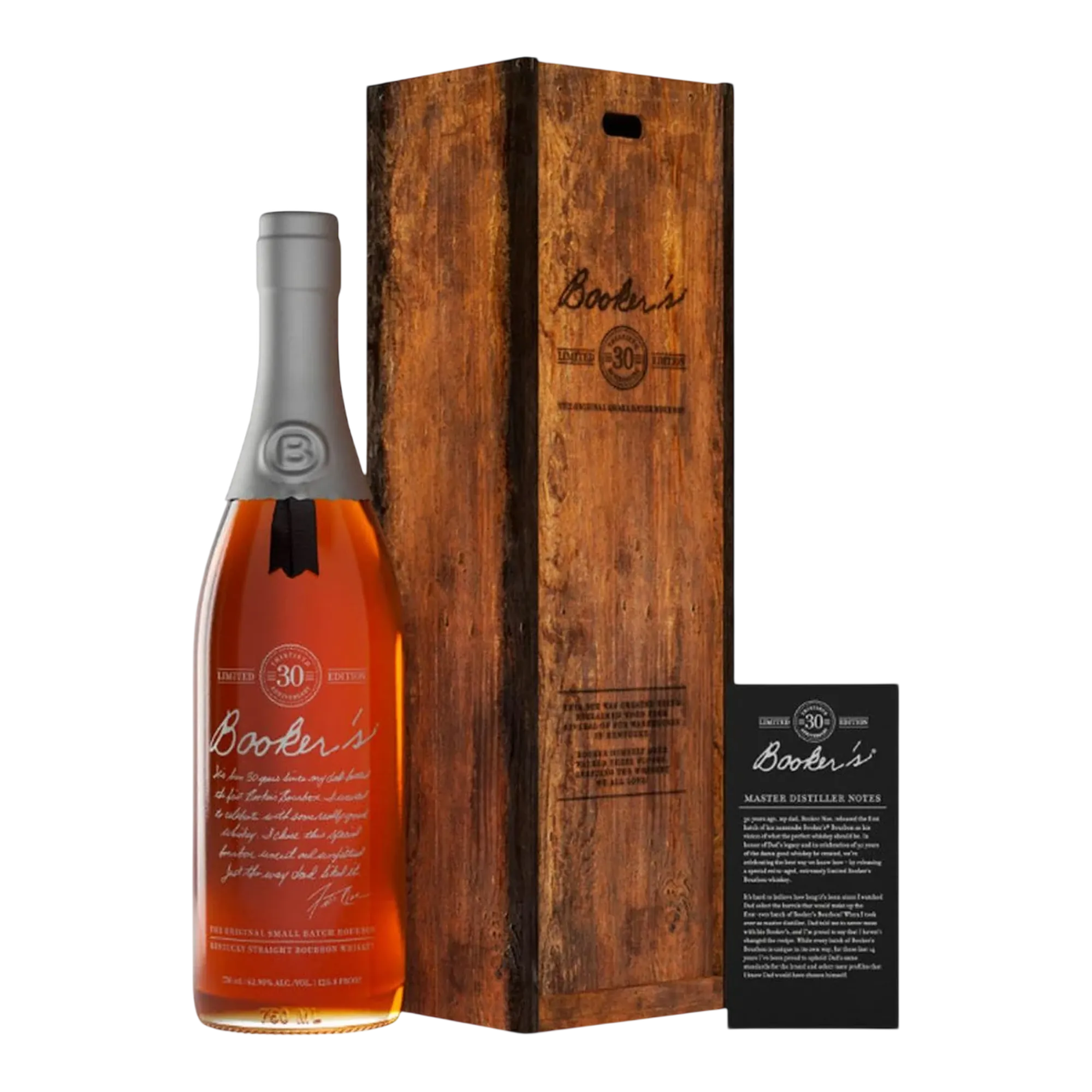 Booker’s 30th Anniversary Limited Edition Bourbon Whiskey