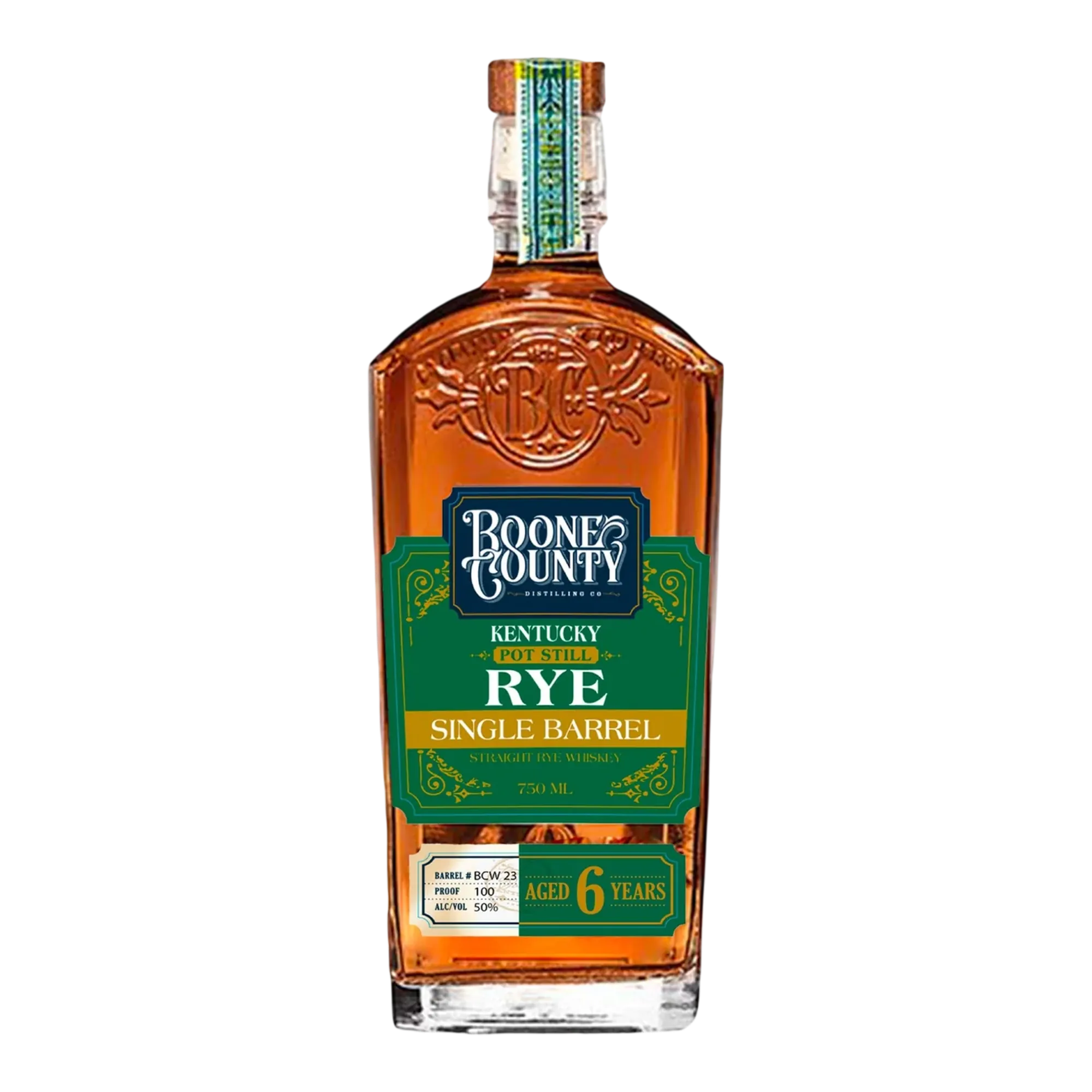 Boone County Small Batch Rye Whiskey