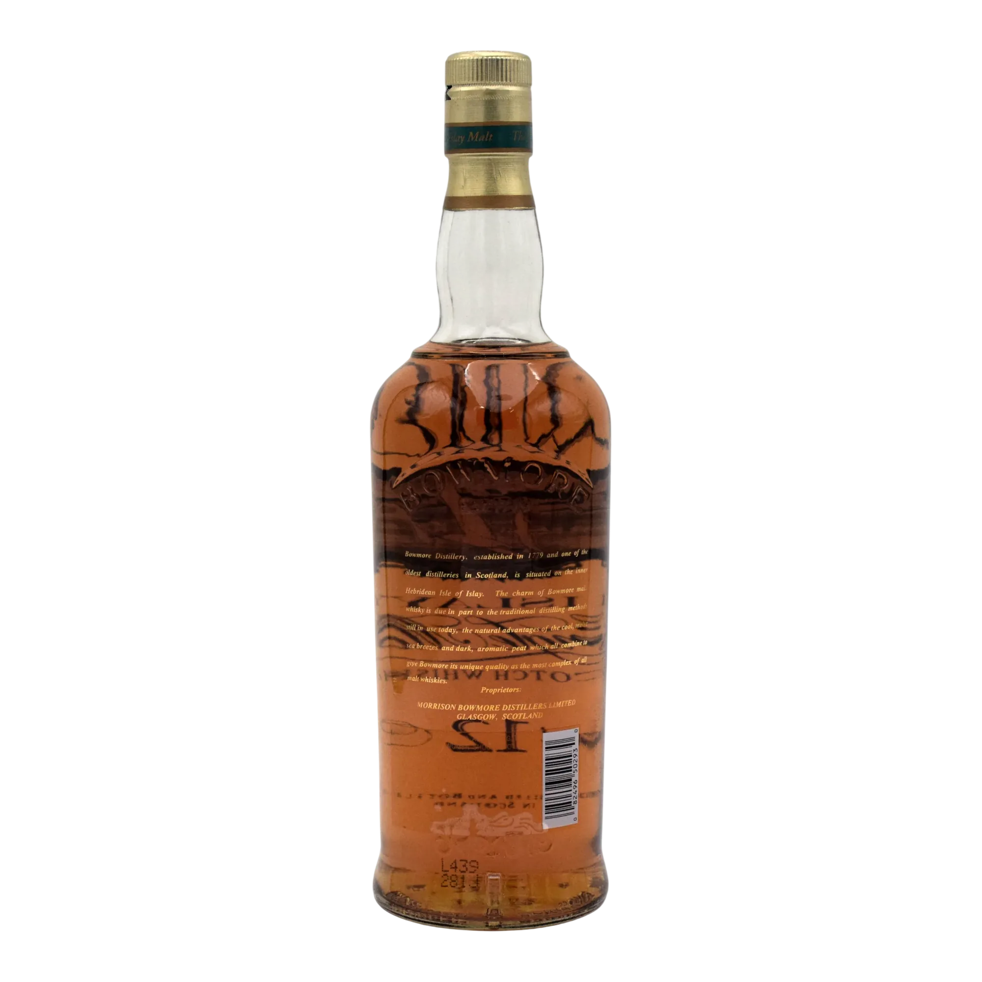 Bowmore 12 Year Old Islay Single Malt Scotch Whisky
