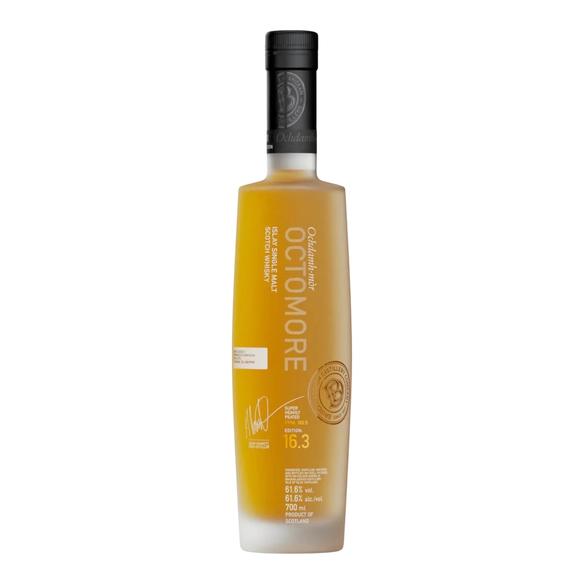 Bruichladdich Octomore Islay Barley Super Heavily Peated Single Malt Scotch Whisky