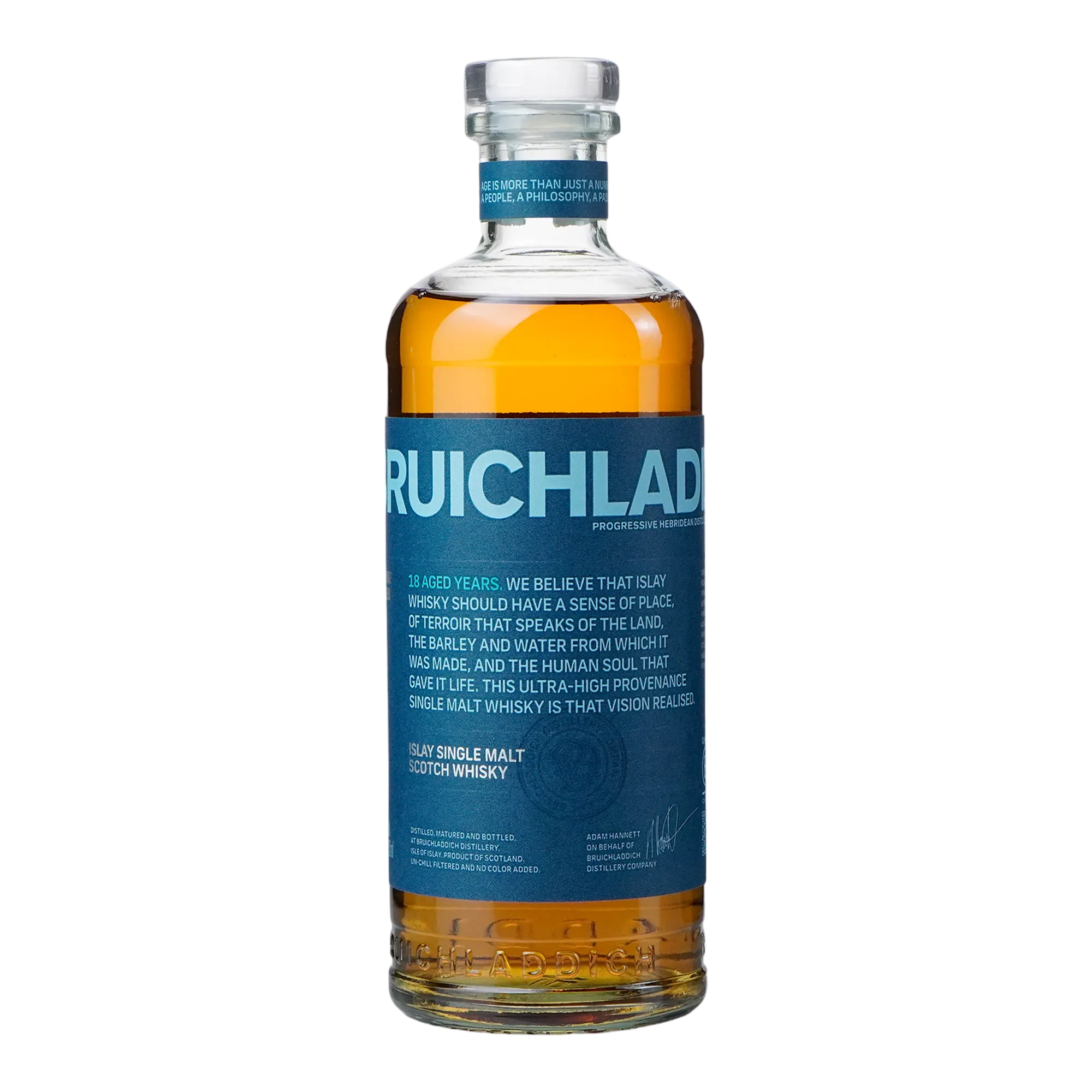 Bruichladdich The Eighteen 18 Year Old Islay Single Malt Scotch Whisky