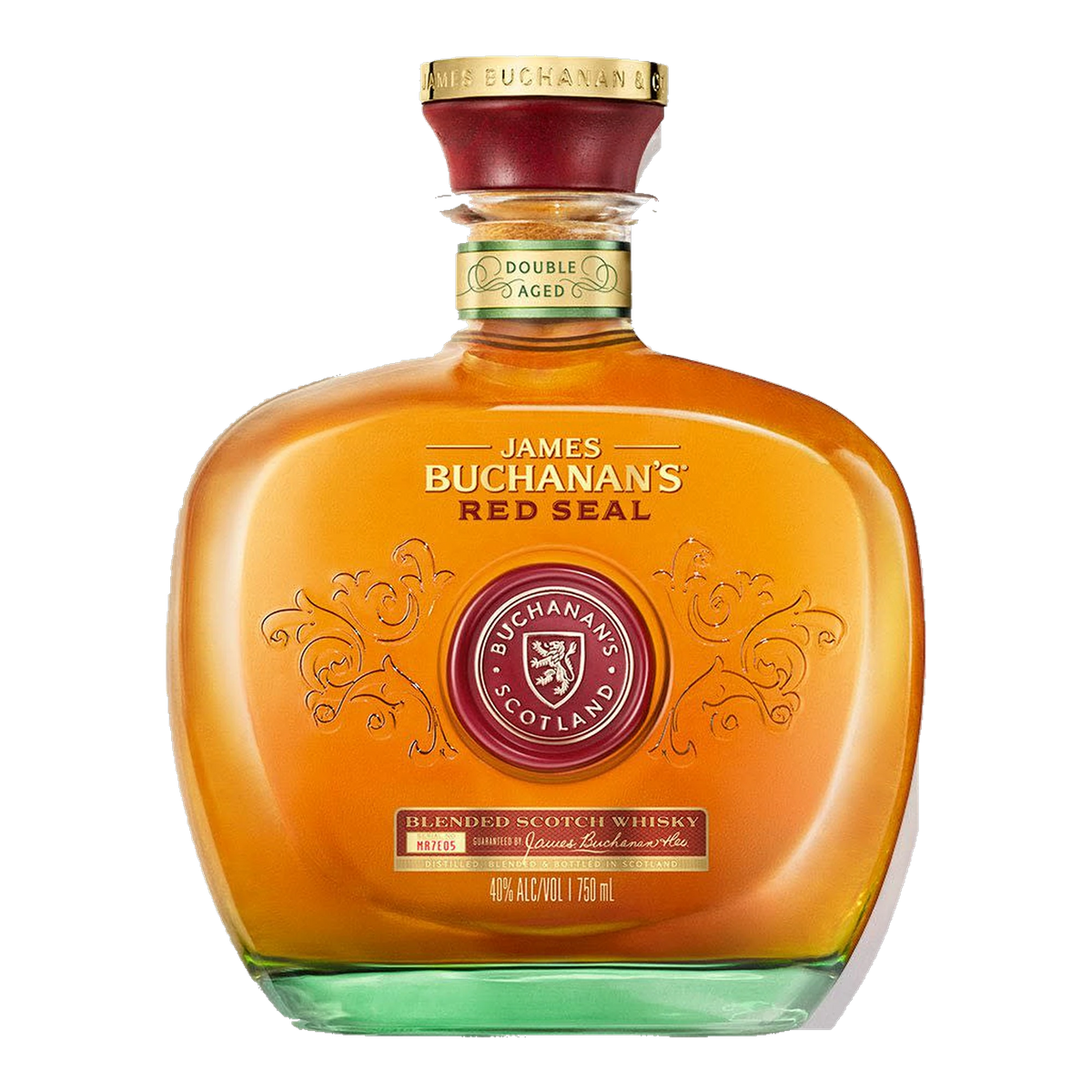 buchanan s red seal 21 year old blended scotch whisky 80 proof