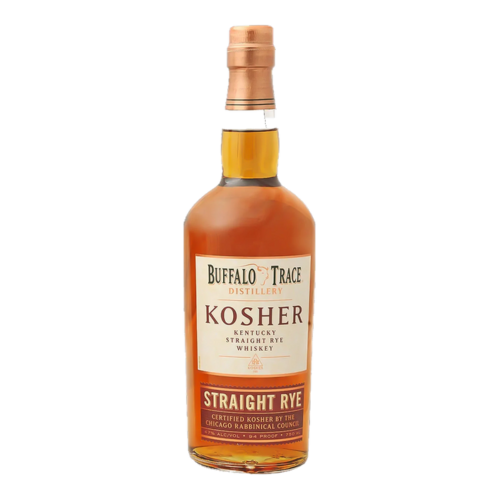 buffalo trace kosher straight rye whiskey