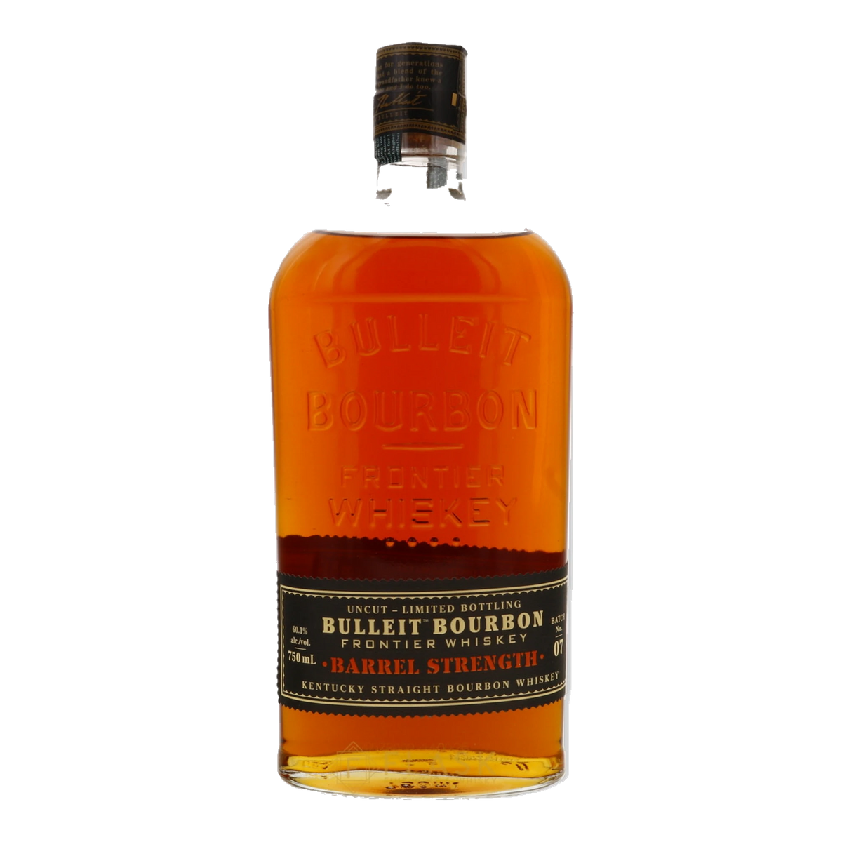bulleit barrel proof bourbon whiskey 123 4 proof