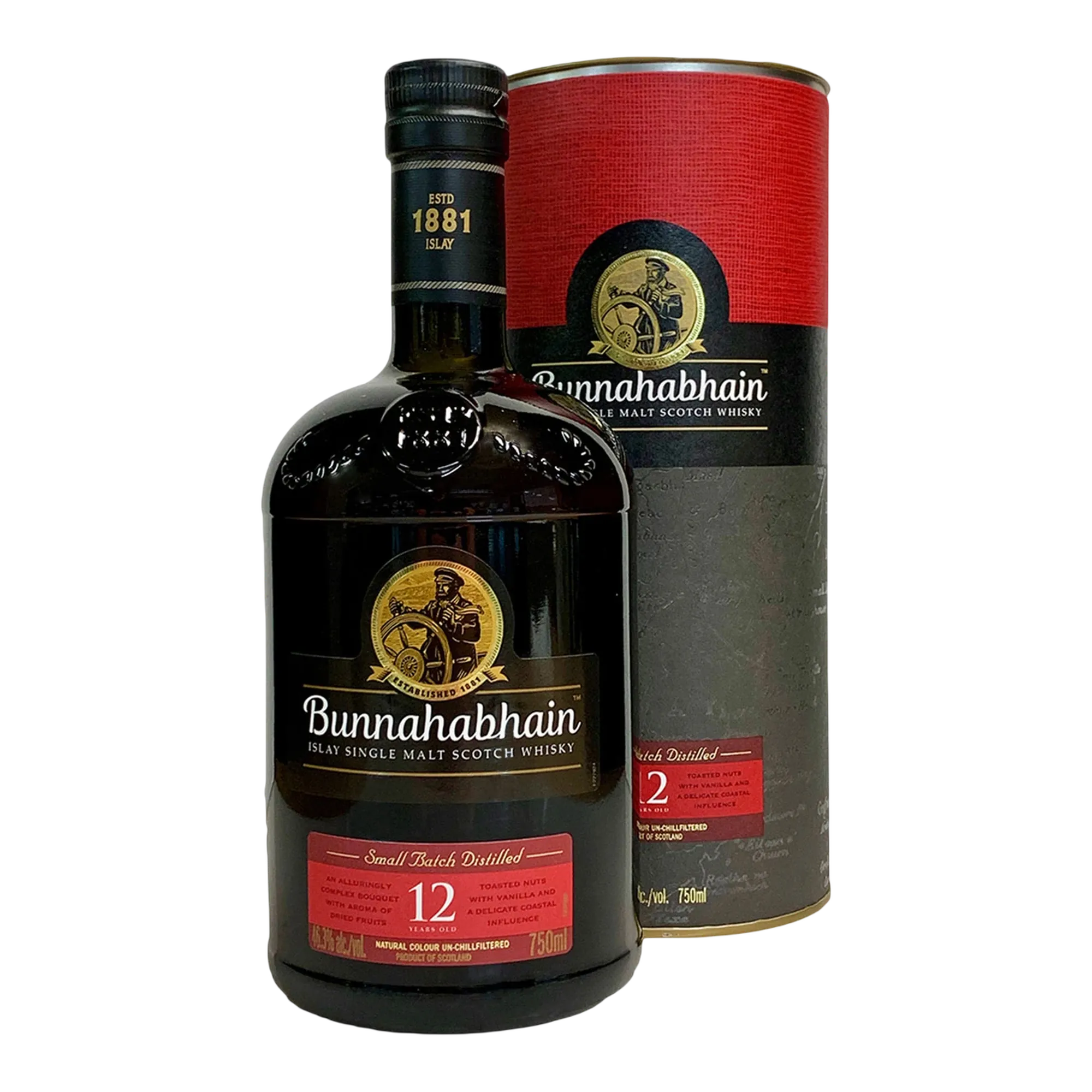Bunnahabhain 12 Year Old Islay Single Malt Scotch Whisky