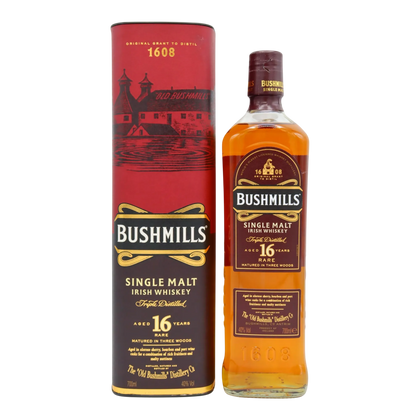Bushmills 16 Year Old Single Malt Irish Whiskey