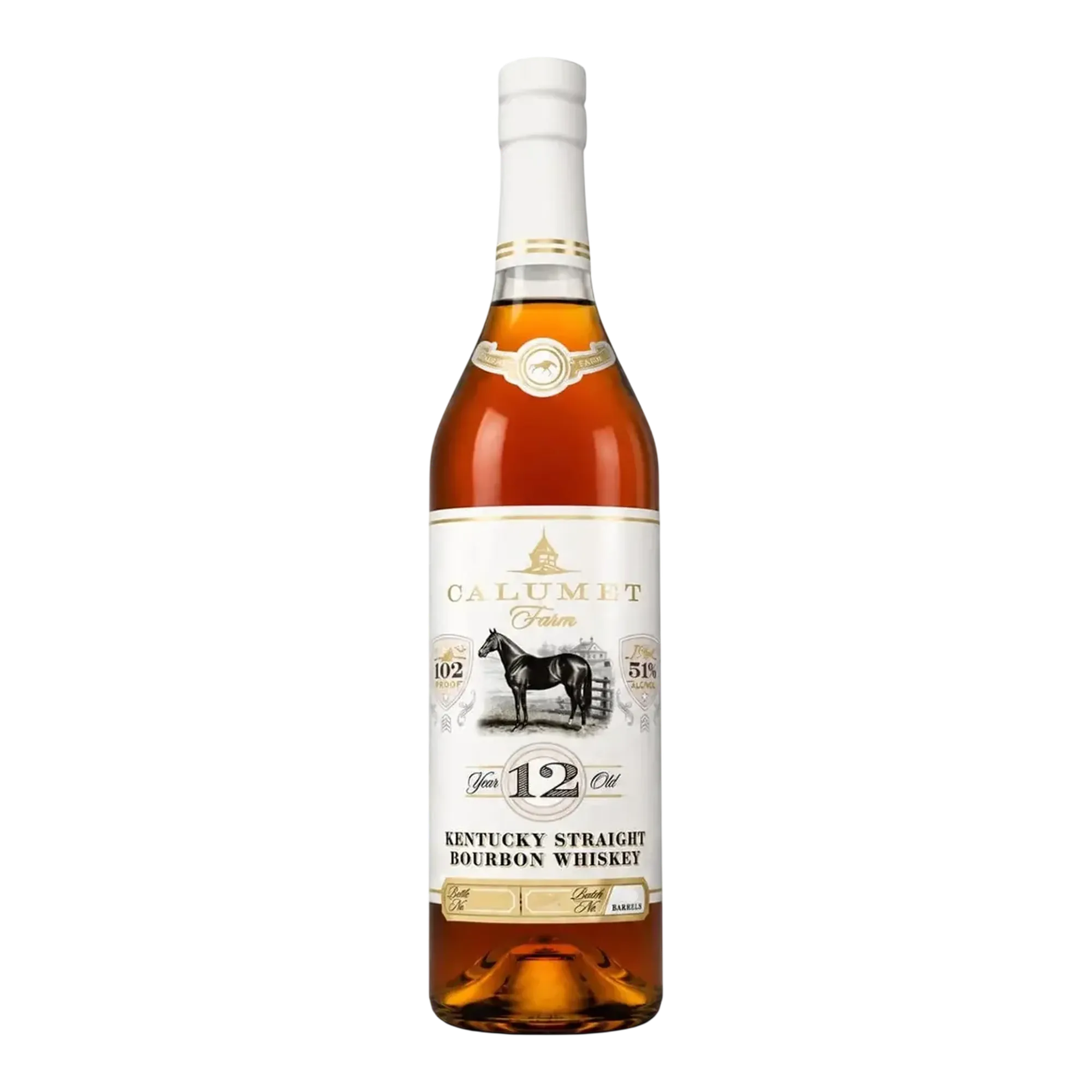 Calumet Farm 12 Year Old Kentucky Straight Bourbon Whiskey