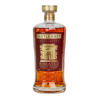 Castle & Key 7 Year Old Cask Strength Wheated Bourbon Whiskey Batch 1 2025 108.2 Proof