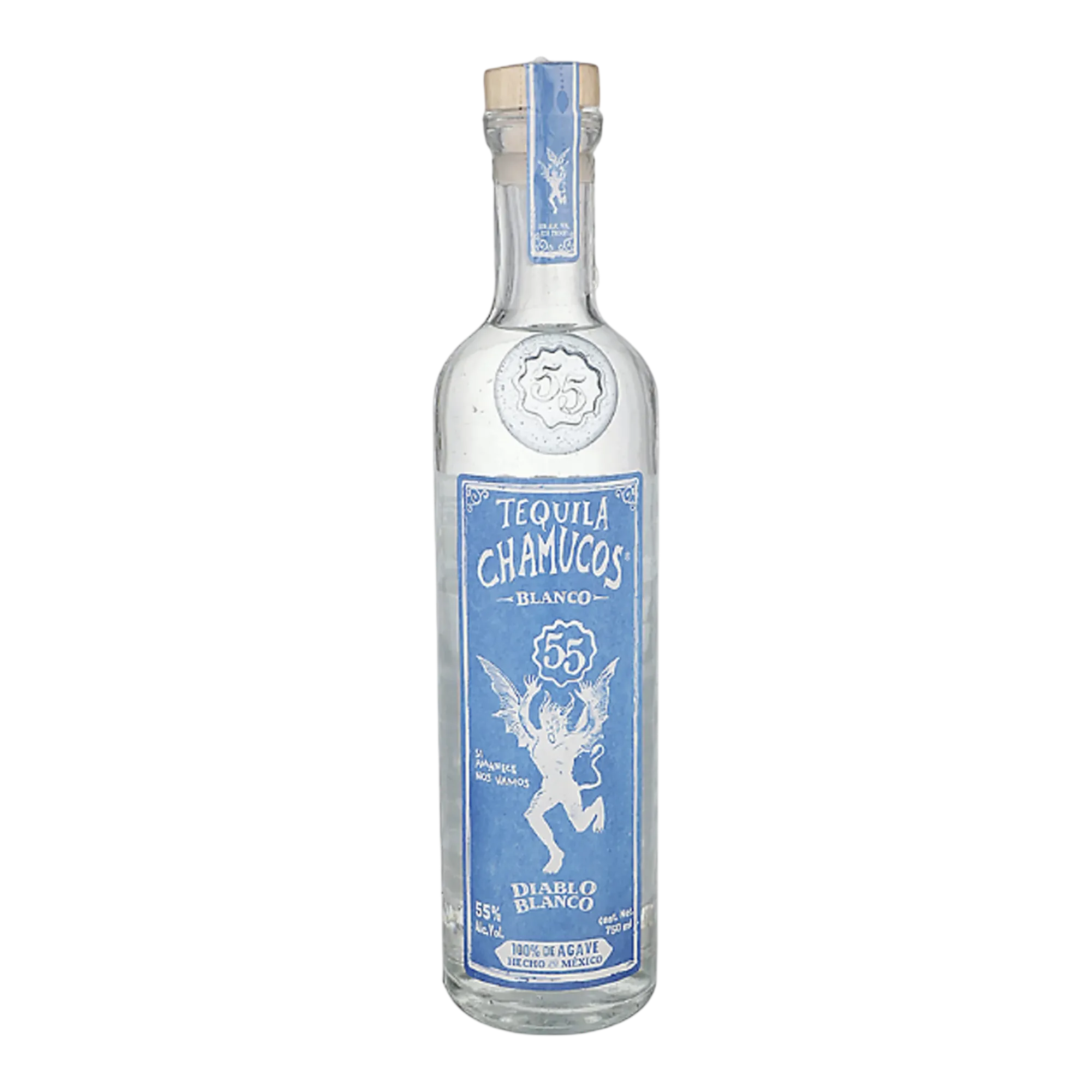 Chamucos Diablo Blanco Tequila 110 Proof