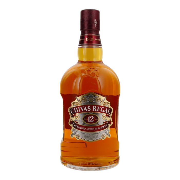 chivas regal 12 year old blended scotch whisky
